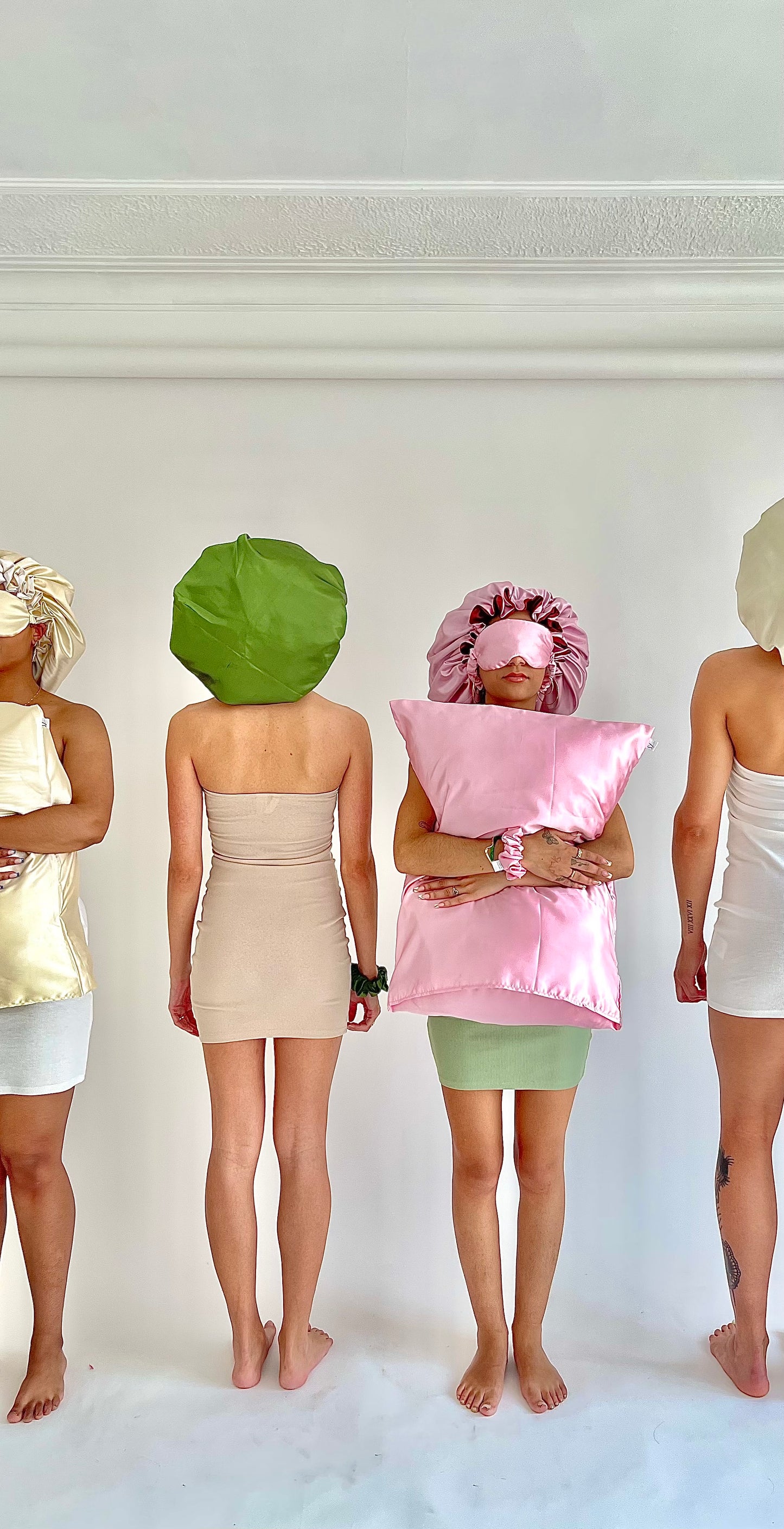 Avo-Kidding Me Reversible Satin Bonnet