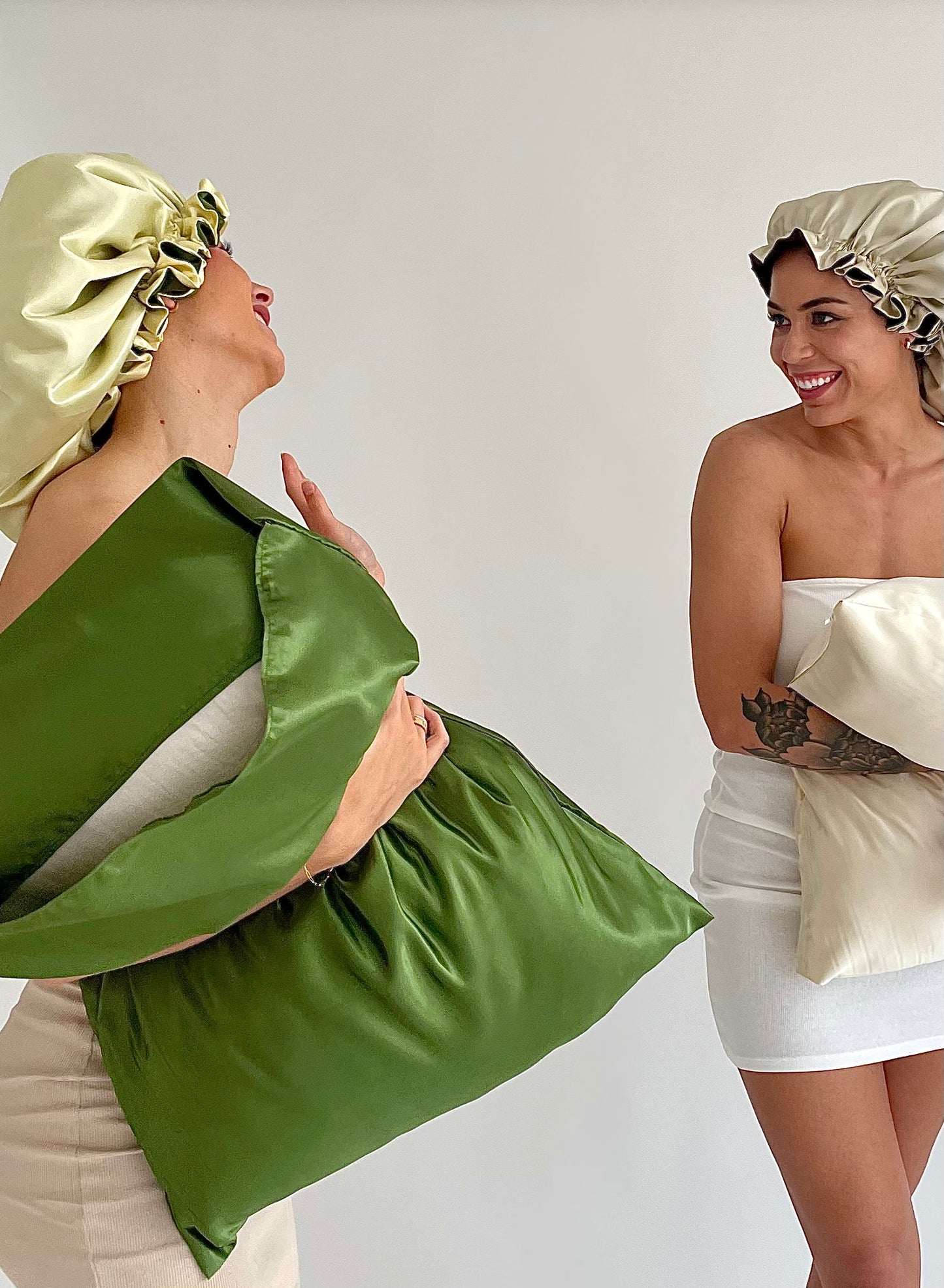 Avo-Kidding Me Reversible Satin Bonnet