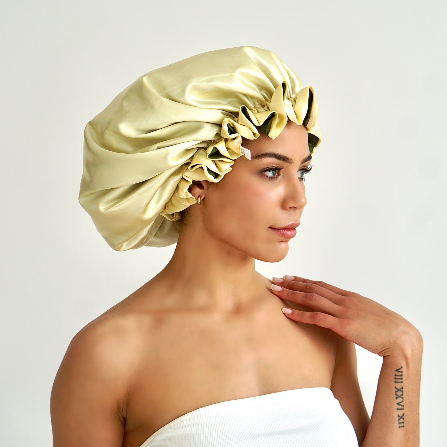 Avo-Kidding Me Reversible Satin Bonnet