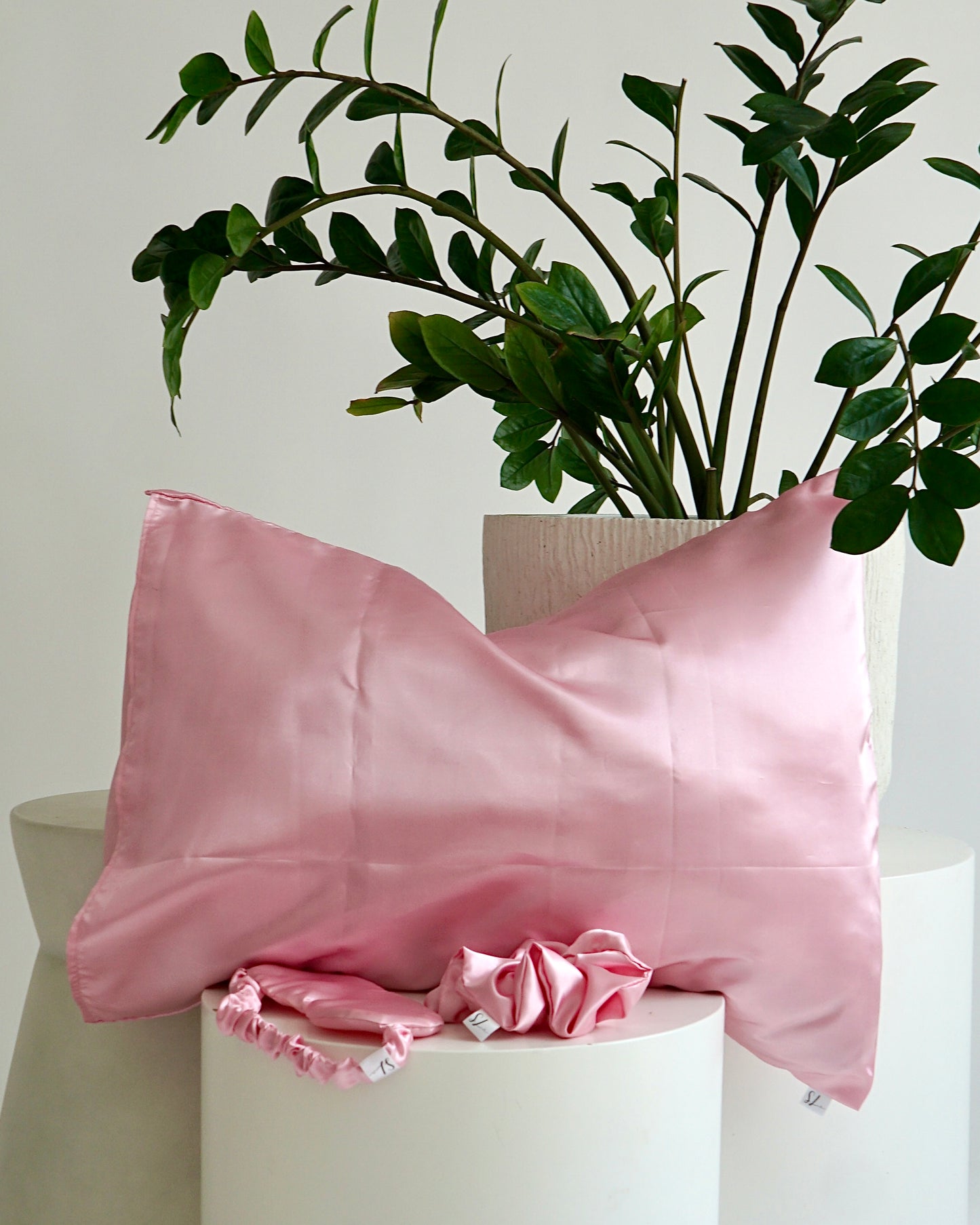 Pretty In Pink Satin Pillowcase