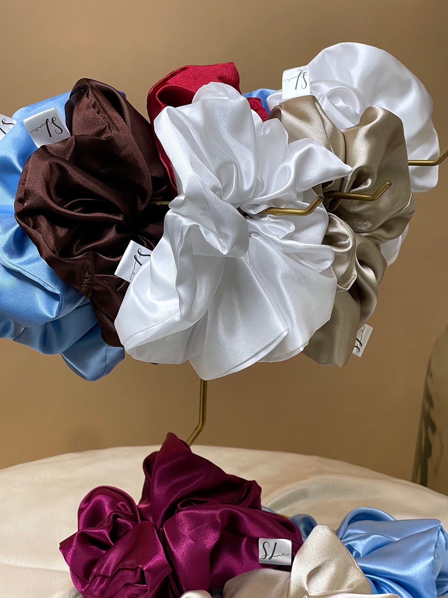 Coco Satin Scrunchie